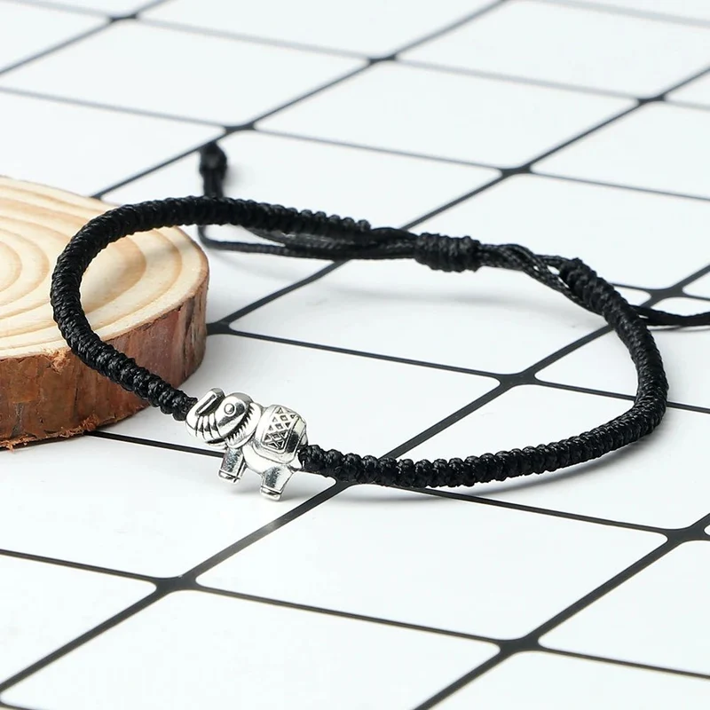 Bracelet Éléphant Cordon