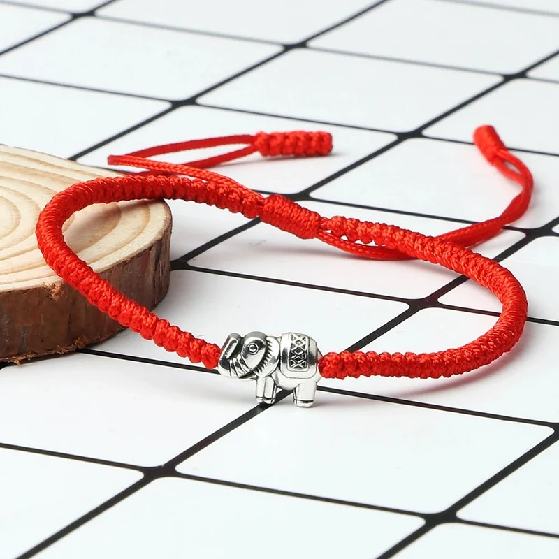 Bracelet Éléphant Cordon