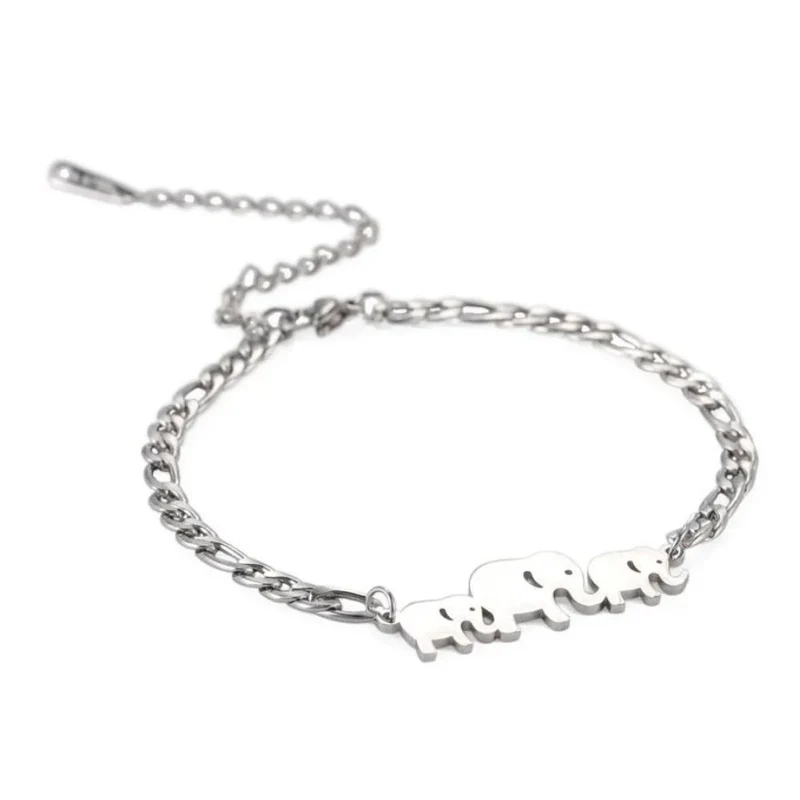 Bracelet Éléphant Argent