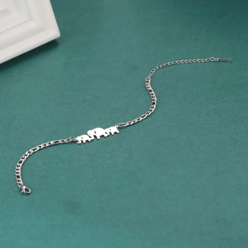 Bracelet Éléphant Argent
