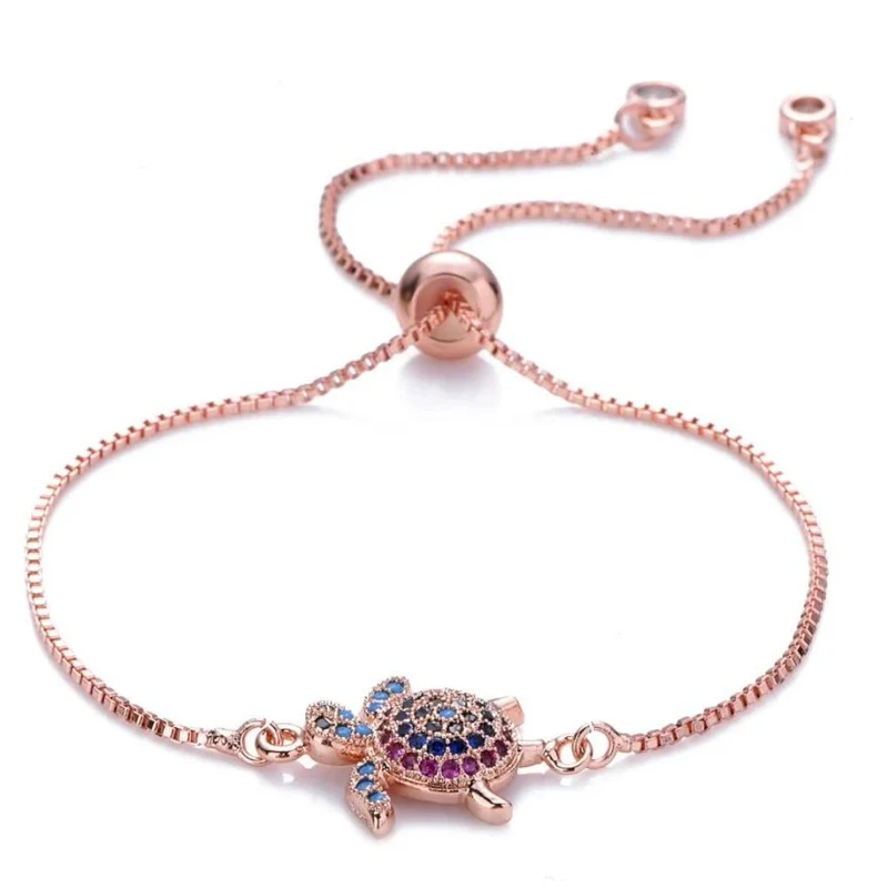 Bracelet Tortue Strass
