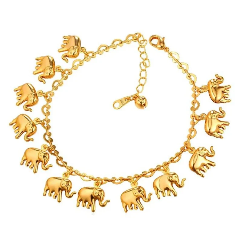 Bracelet Éléphant Groupe