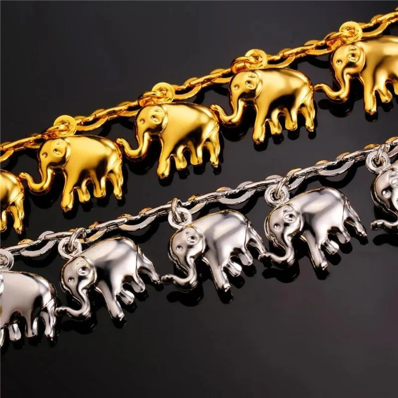 Bracelet Éléphant Groupe