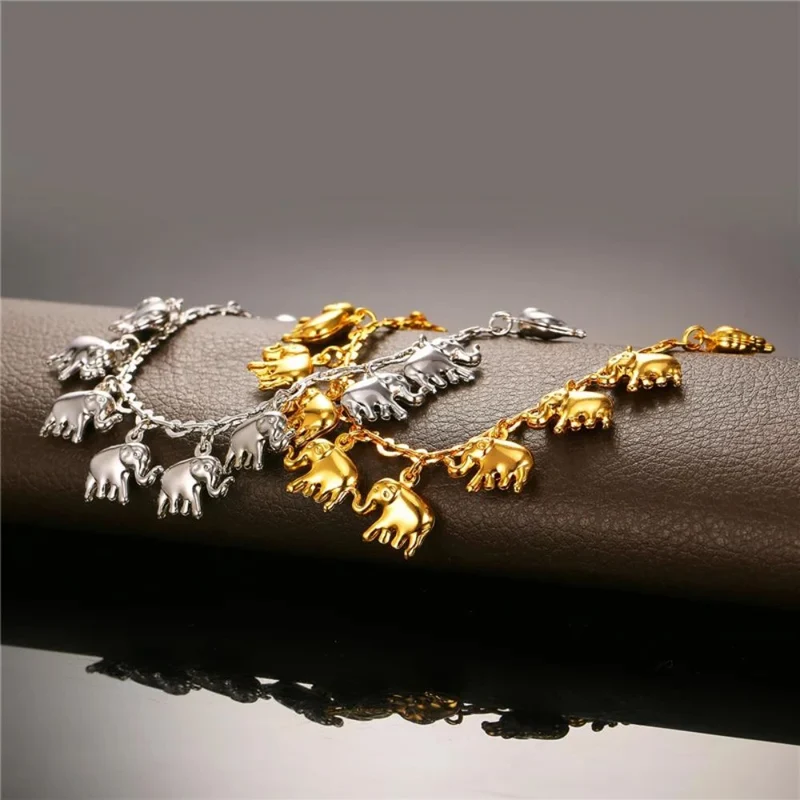 Bracelet Éléphant Groupe