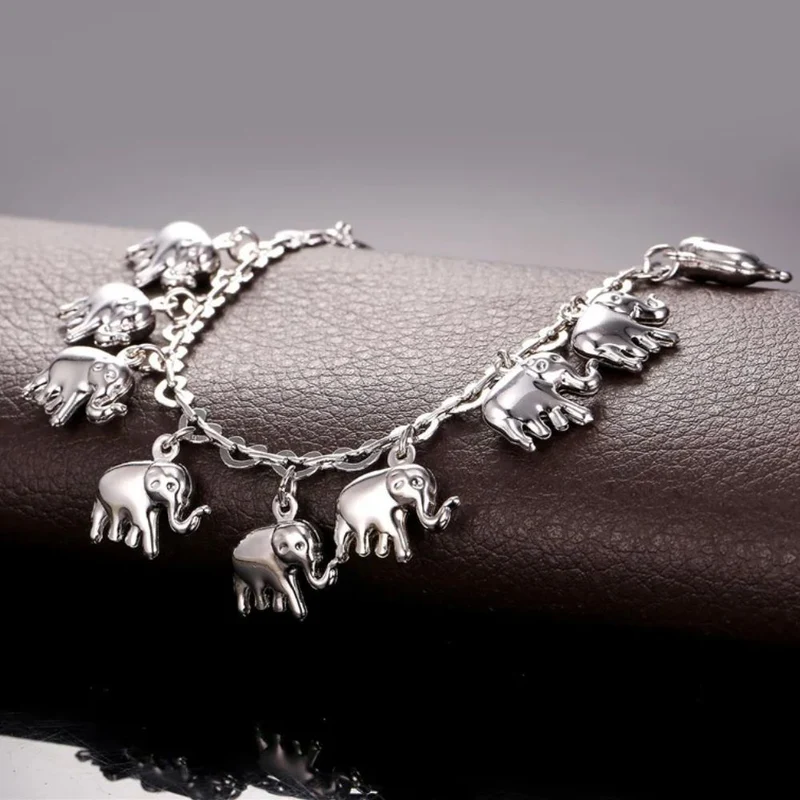Bracelet Éléphant Groupe