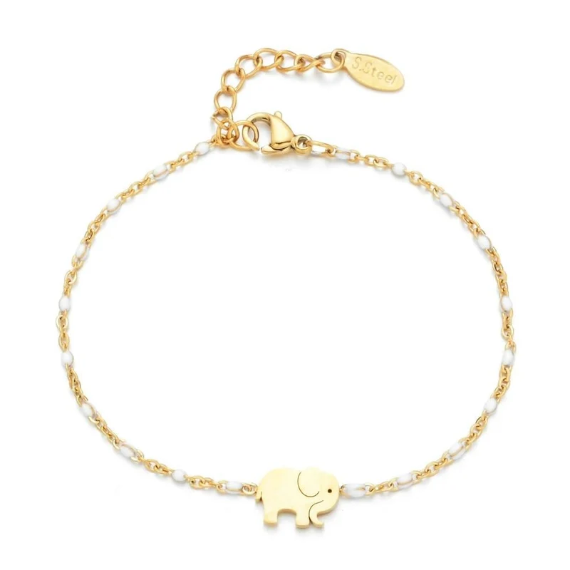 Bracelet Éléphant Fin