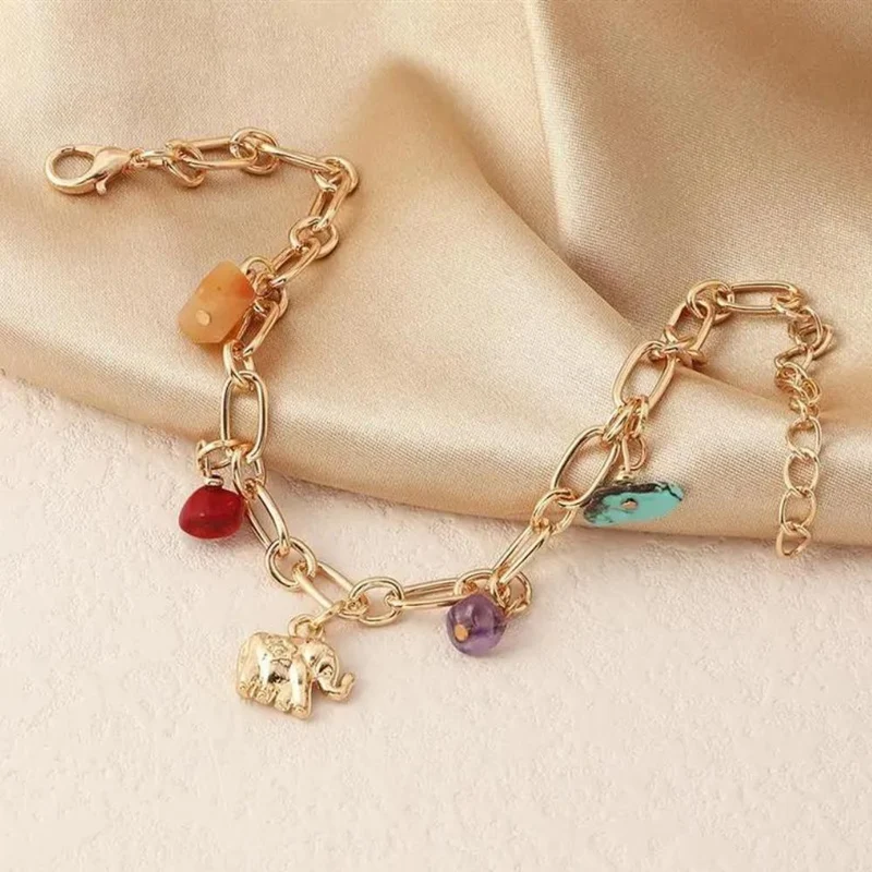 Bracelet Éléphant Chainette