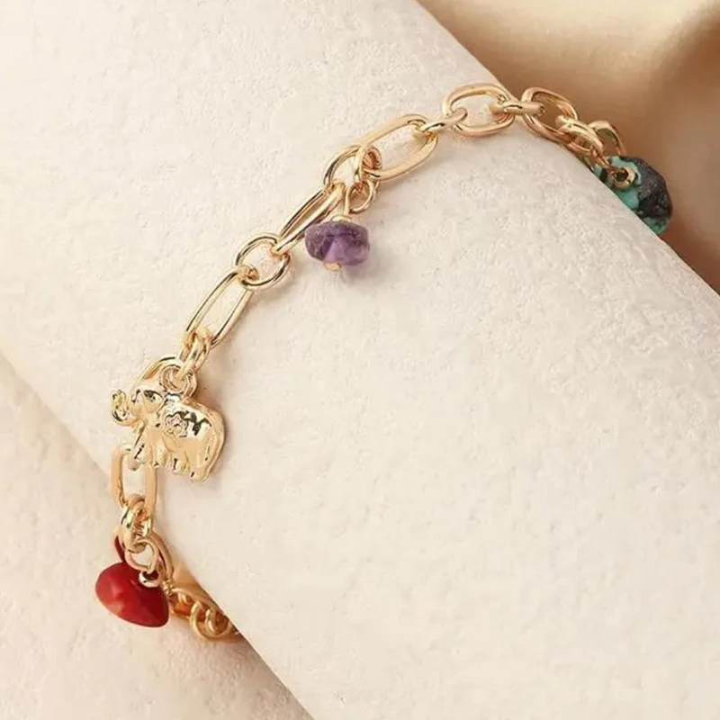 Bracelet Éléphant Chainette