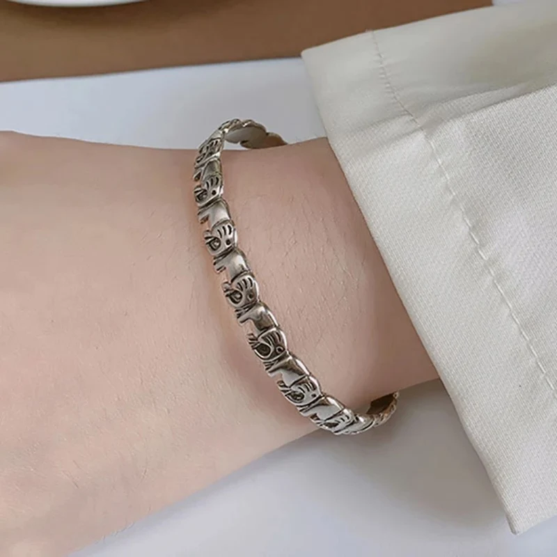 Bracelet Éléphant Jonc