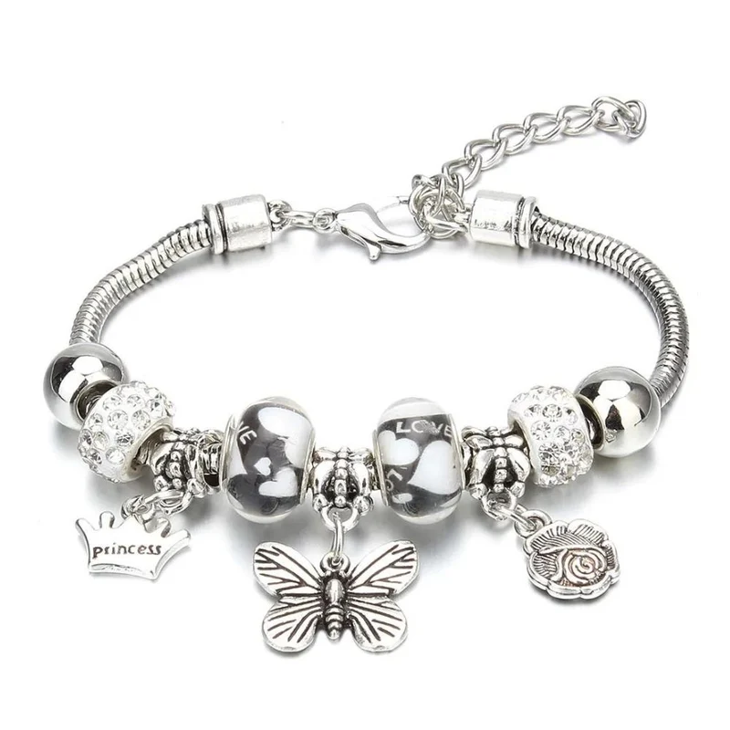 Bracelet Papillon Breloque