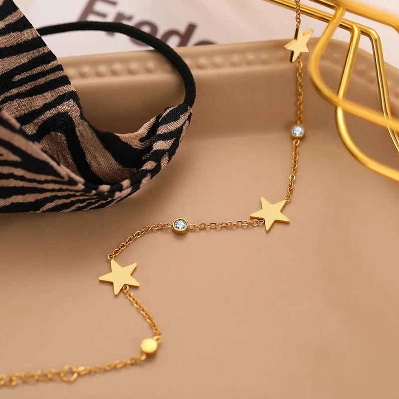 Bracelet Étoile Doré