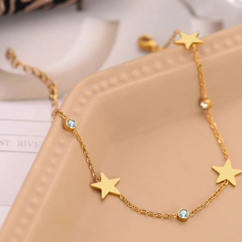 Bracelet Étoile Doré