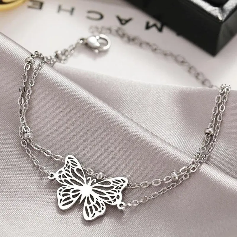 Bracelet Papillon Volant
