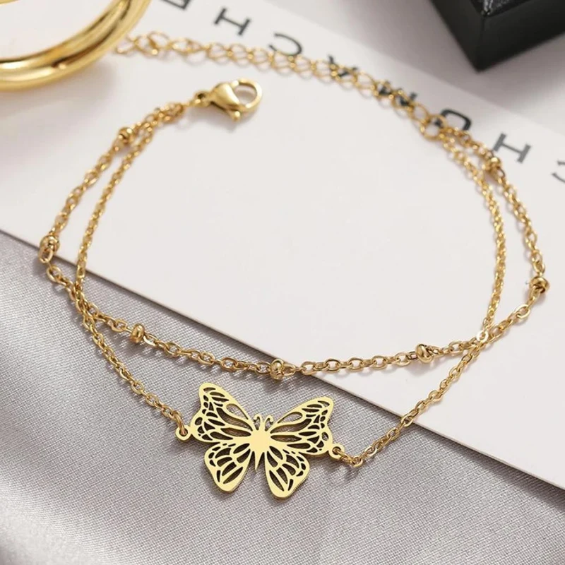 Bracelet Papillon Volant