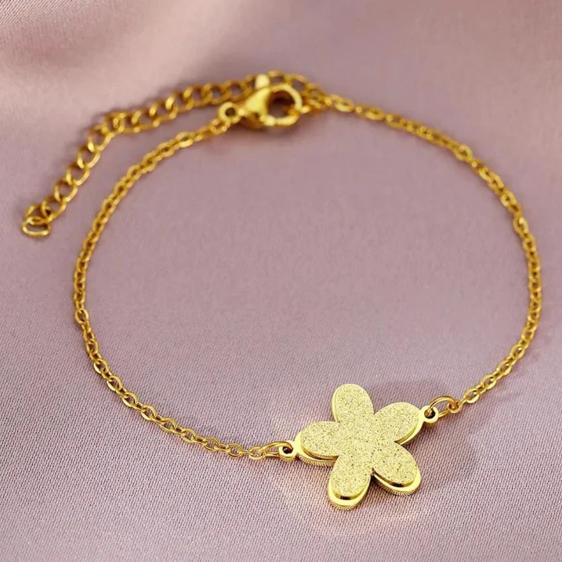 Bracelet Fleur Ronde