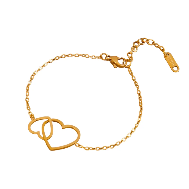 Bracelet Coeur Entrelacé
