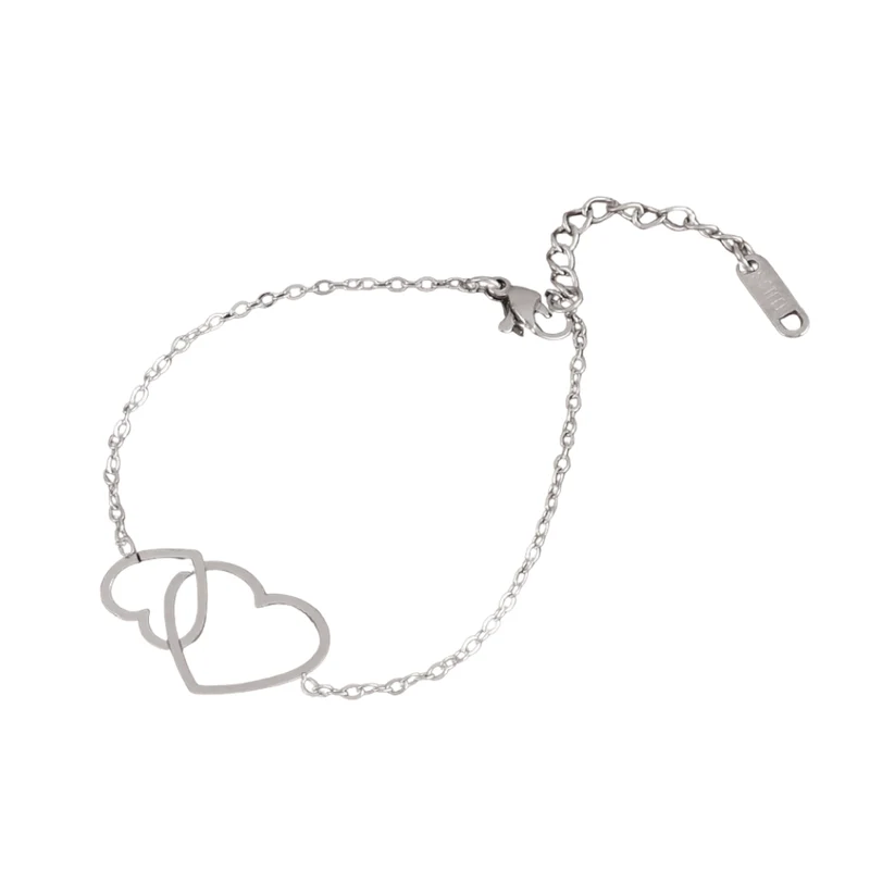 Bracelet Coeur Entrelacé