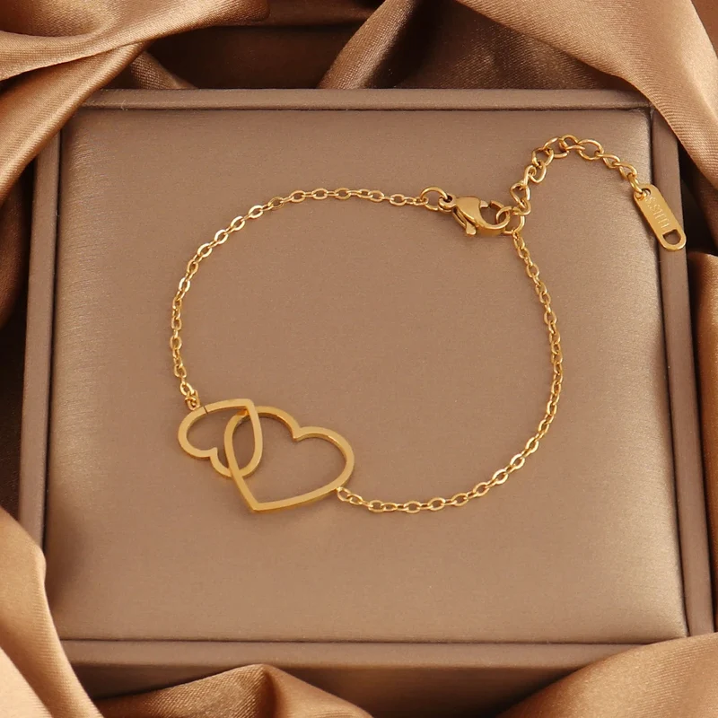 Bracelet Coeur Entrelacé