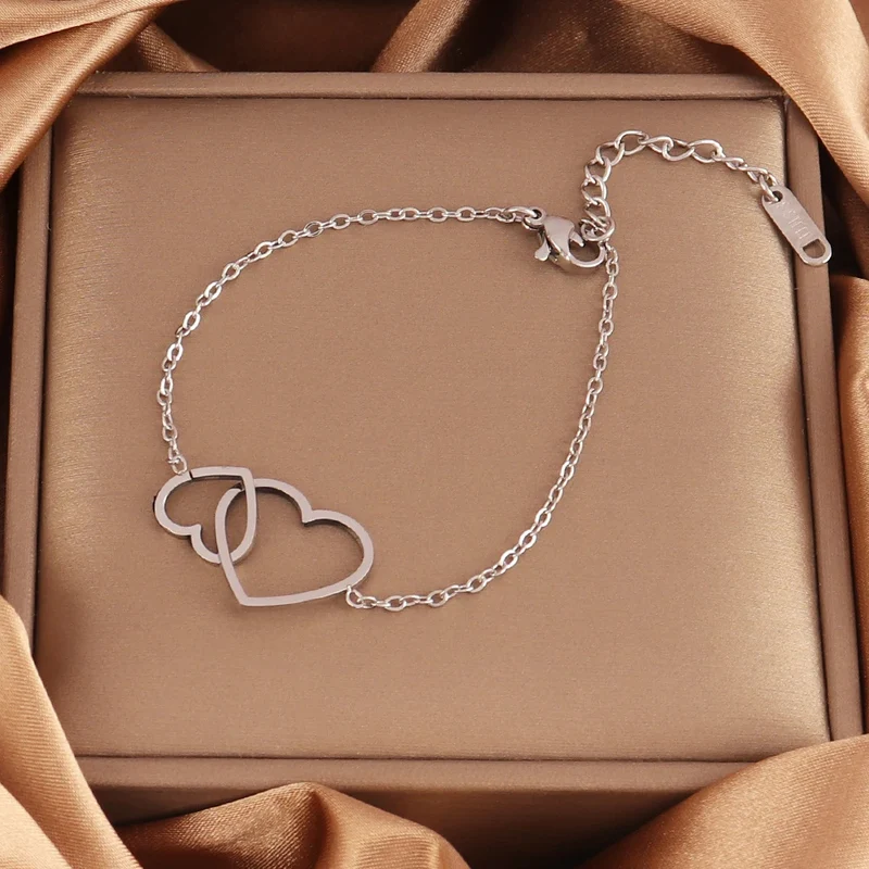 Bracelet Coeur Entrelacé