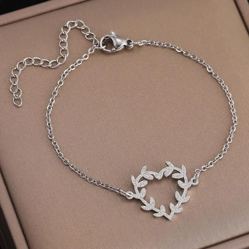 Bracelet Couronne Coeur