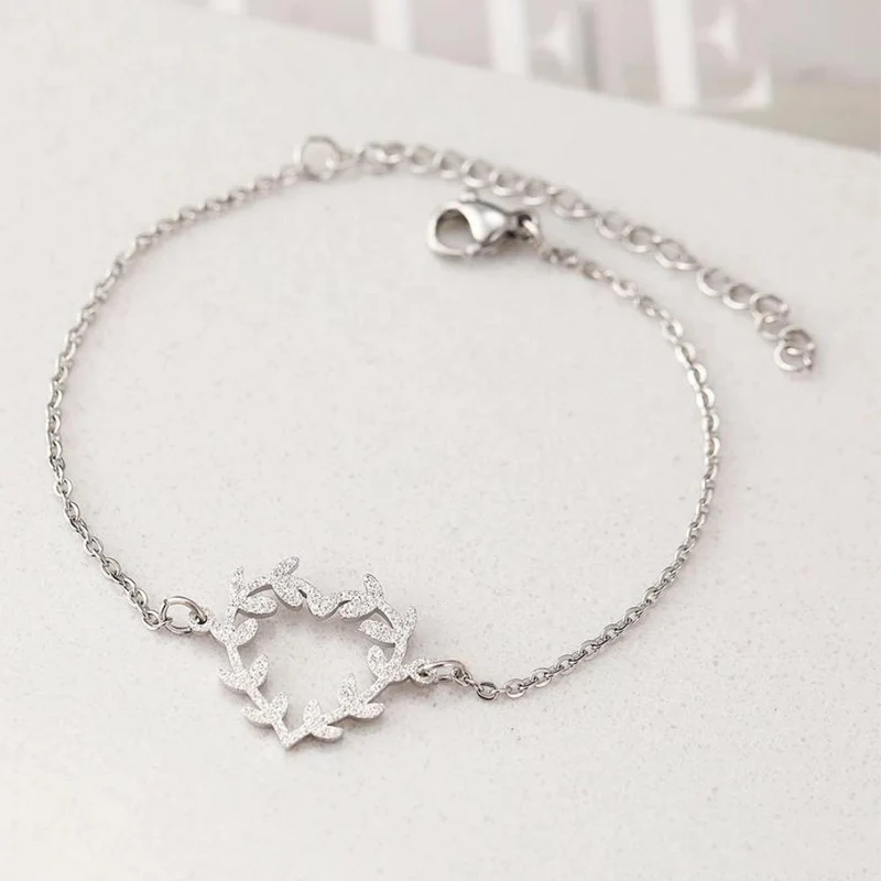 Bracelet Couronne Coeur