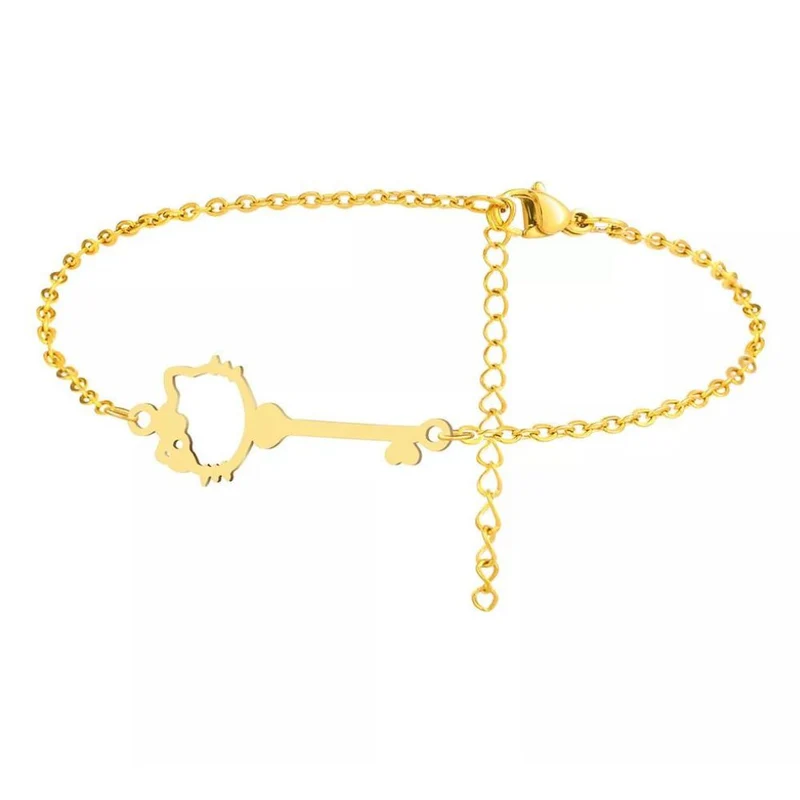 Bracelet Chat Clé