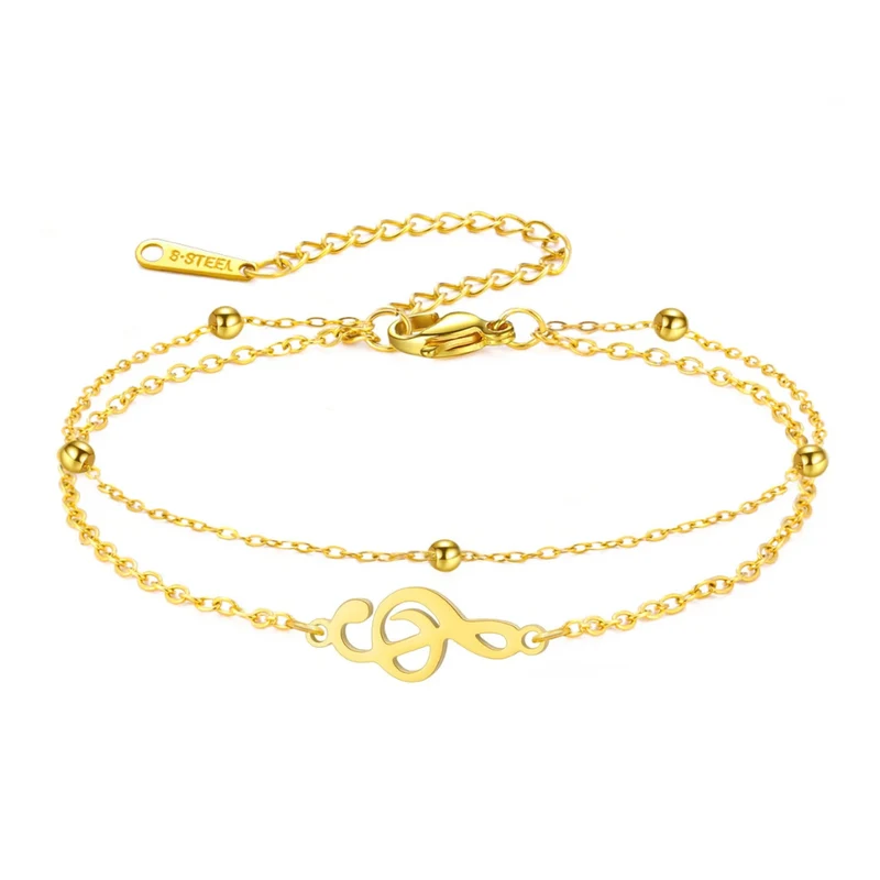 Bracelet Coeur Musique