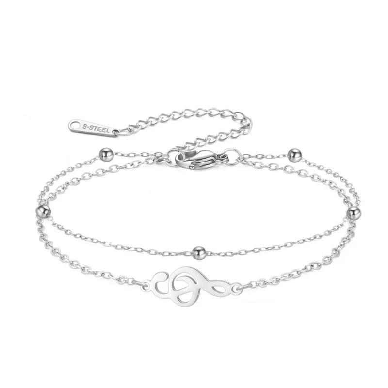 Bracelet Coeur Musique
