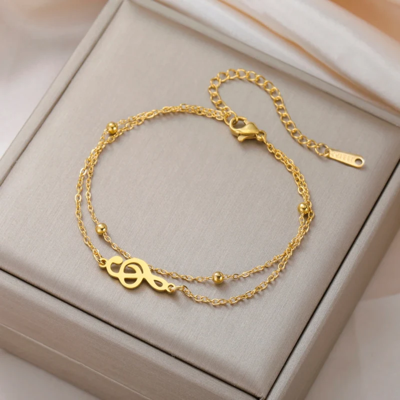 Bracelet Coeur Musique