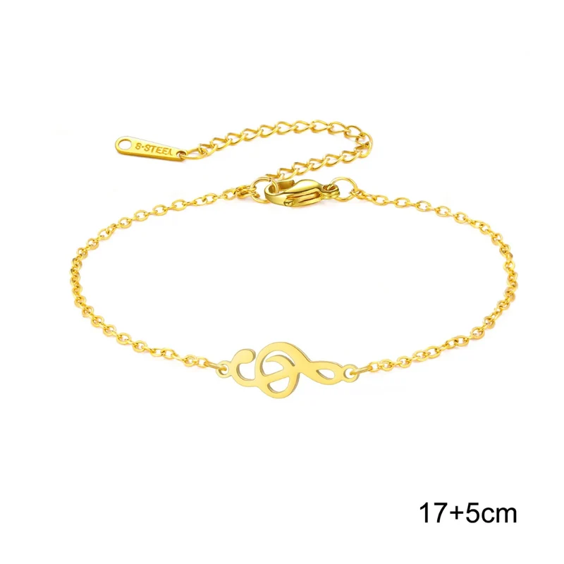 Bracelet Coeur Musique