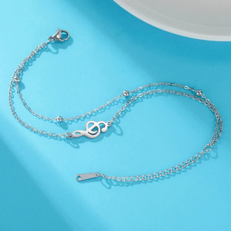 Bracelet Coeur Musique