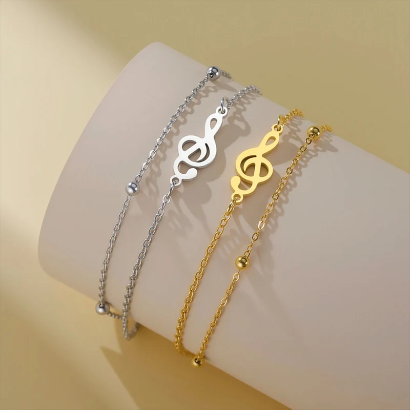 Bracelet Coeur Musique