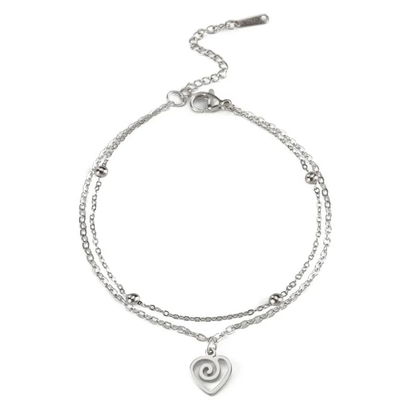 Bracelet Cœur Spiral