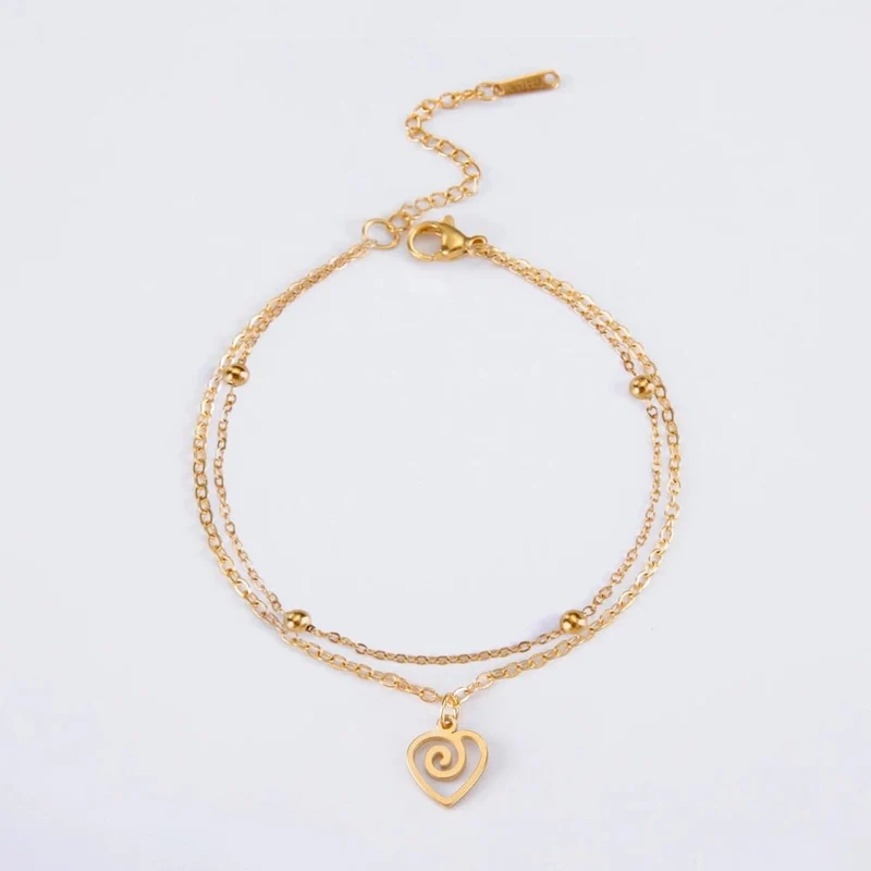 Bracelet Cœur Spiral