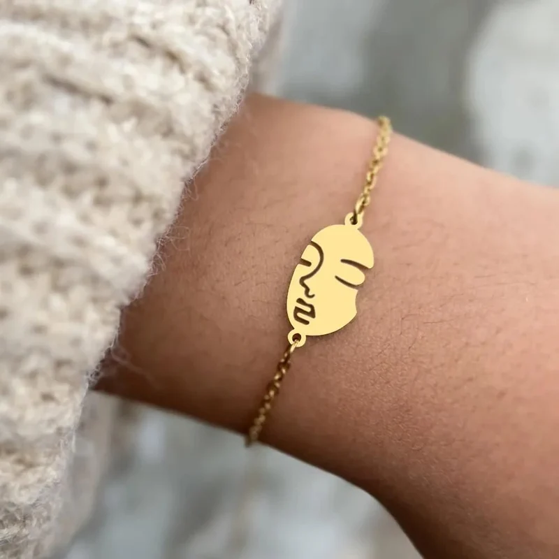 Bracelet Visage Art