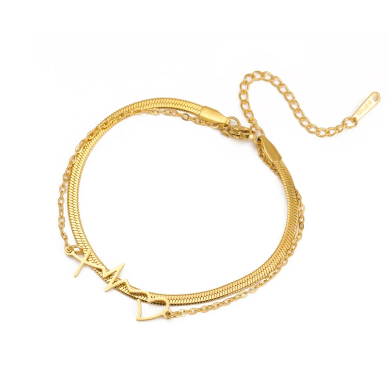 Bracelet Battement de Cœur Femme