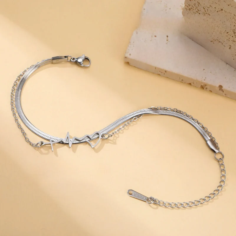 Bracelet Battement de Cœur Femme