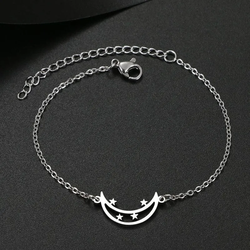 Bracelet Lune Étoile