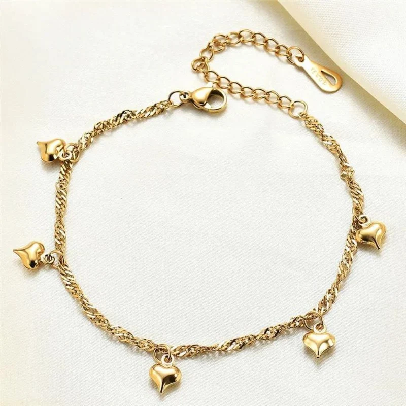 Bracelet Cœur en Or