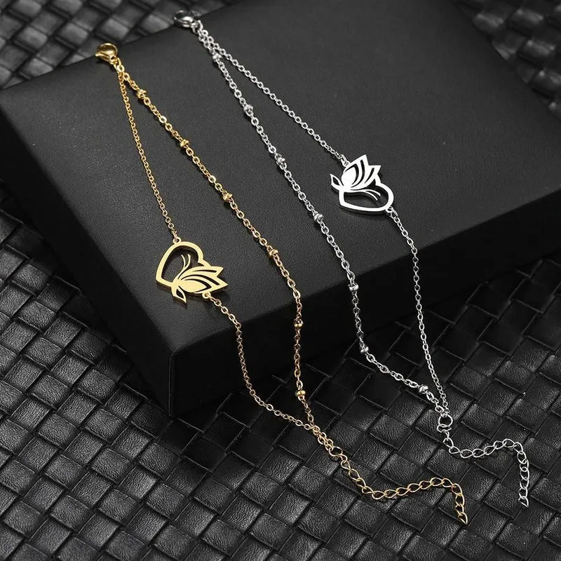 Bracelet Coeur Papillon