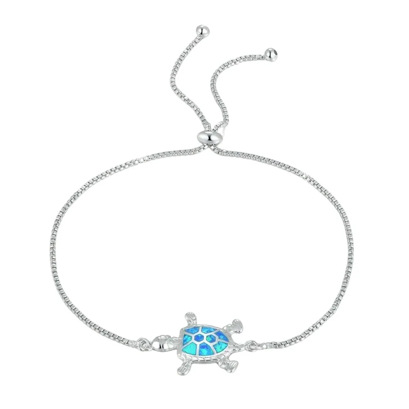 Bracelet Tortue Argent