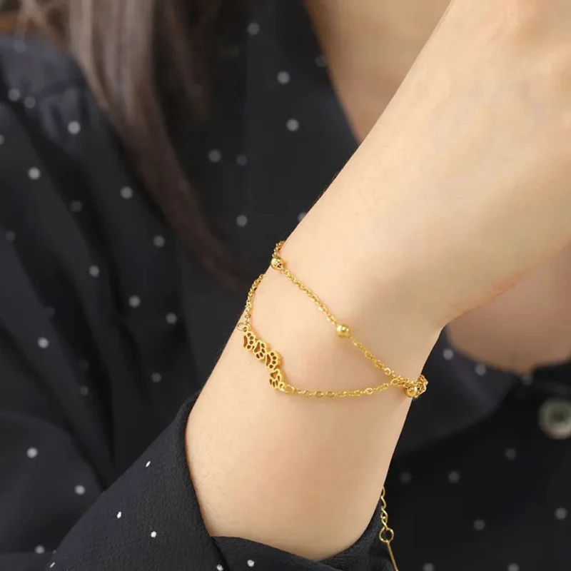 Bracelet avec Patte de Chien