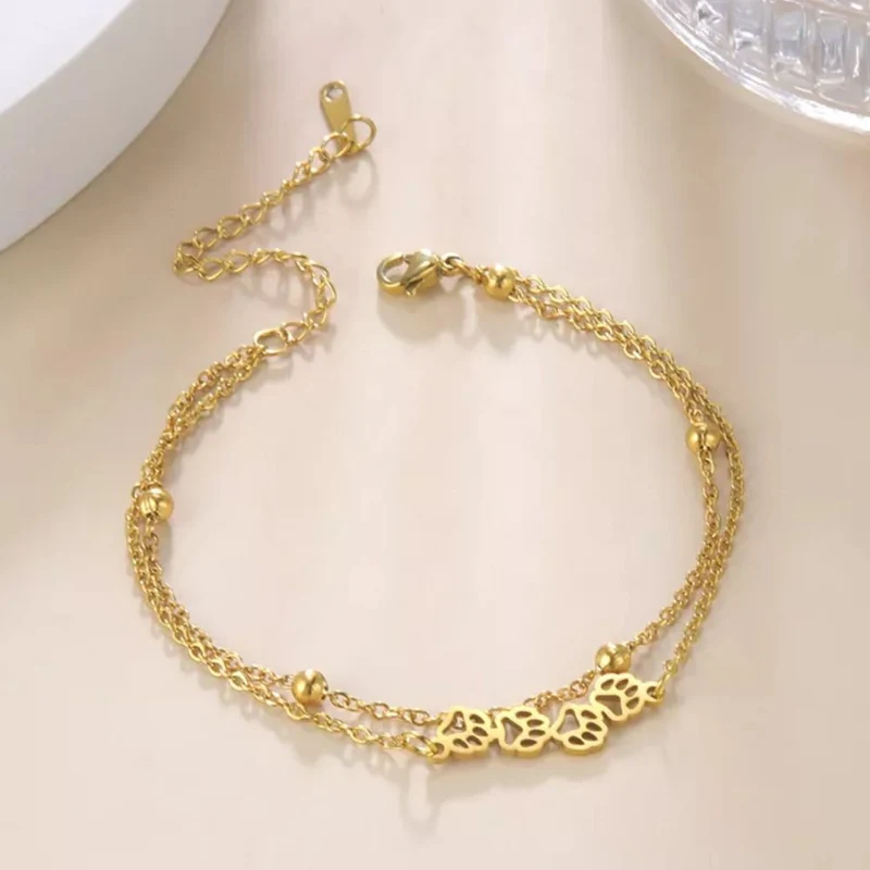 Bracelet avec Patte de Chien