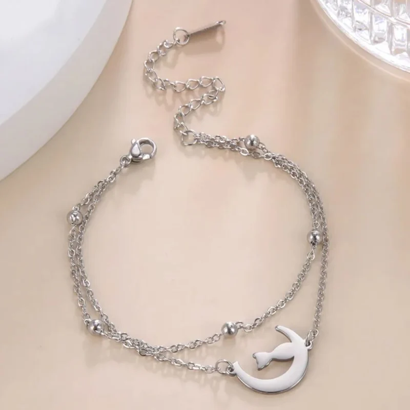 Bracelet Chat Lune