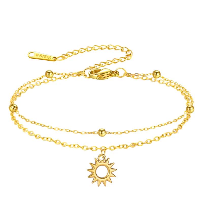 Bracelet Soleil Acier Inoxydable