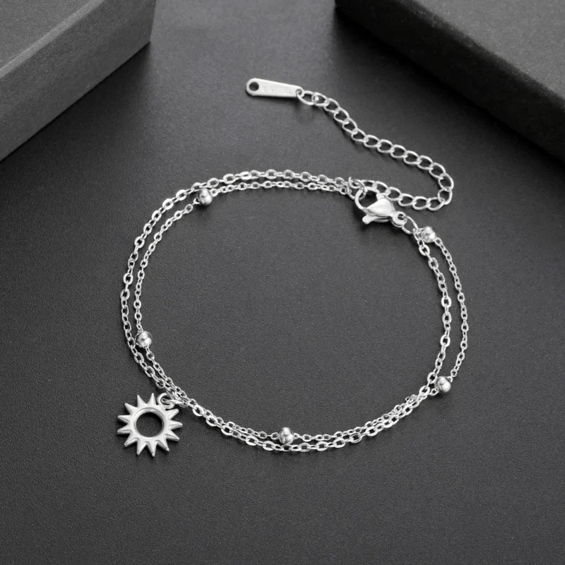 Bracelet Soleil Acier Inoxydable