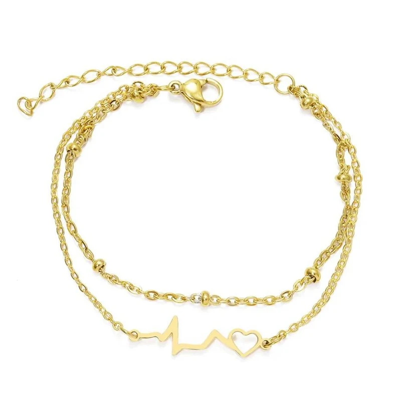 Bracelet Cœur Ondes