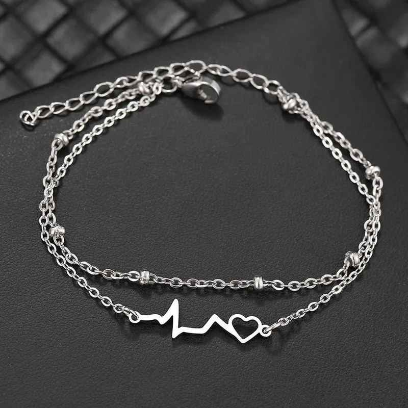 Bracelet Cœur Ondes