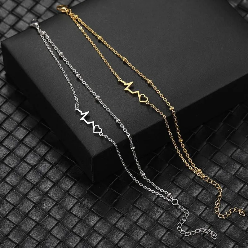 Bracelet Cœur Ondes