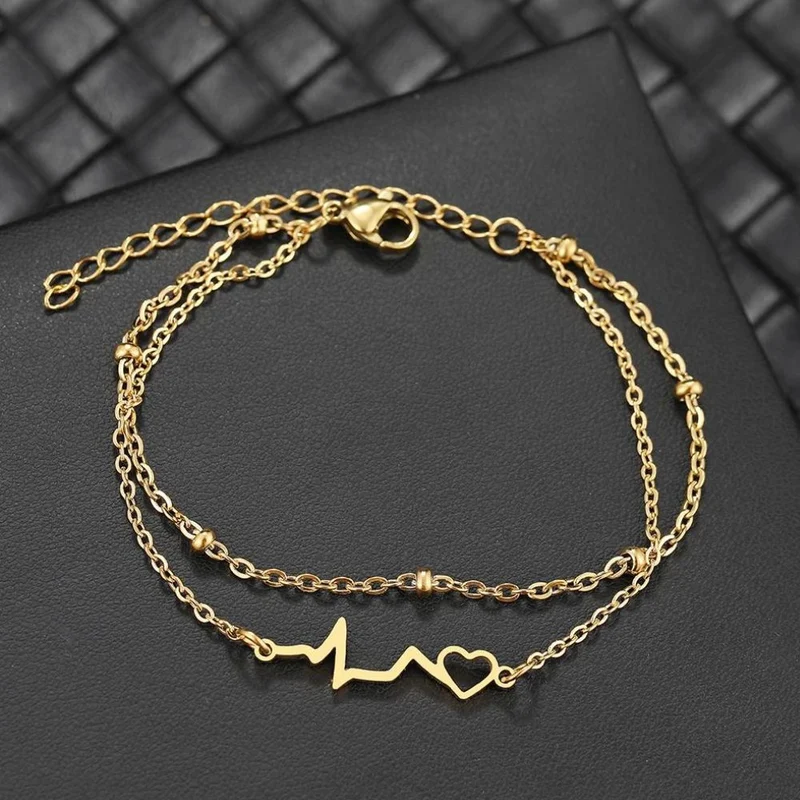 Bracelet Cœur Ondes